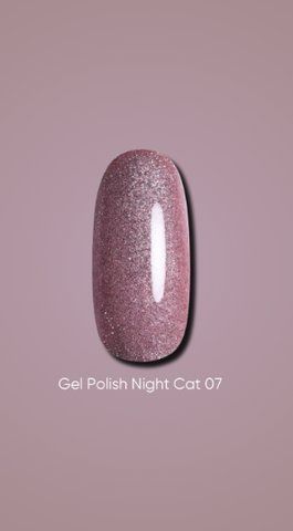 Гель лак Dark Night Cat 07, 6ml 19128 фото