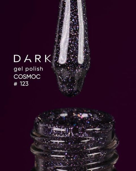 Гель лак 10ml Dark Cosmos 123 16695 фото