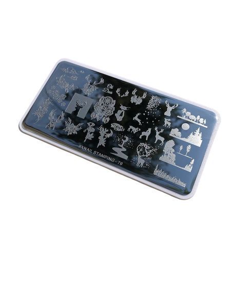 Стемпинг пластина XNAIL Stamping №79 19437 фото