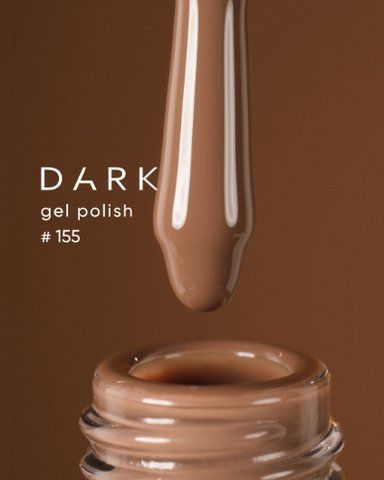 Гель лак Dark 155, 6ml 20948 фото