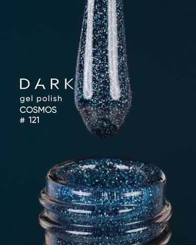 Гель лак Dark Cosmos 121, 6ml 17623 фото