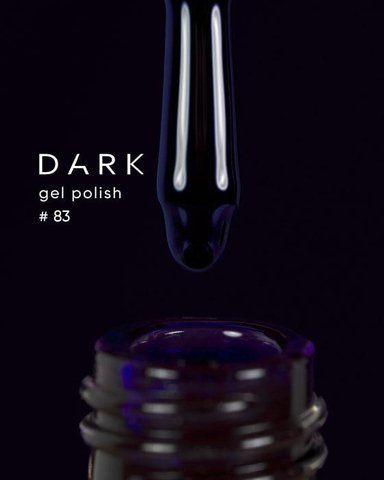 Гель лак Dark 83, 6ml 17605 фото