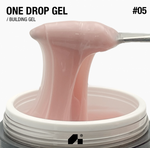 Гель для нарощування "One Drop Gel" 30г №05 - soft almond 2101400443690 фото