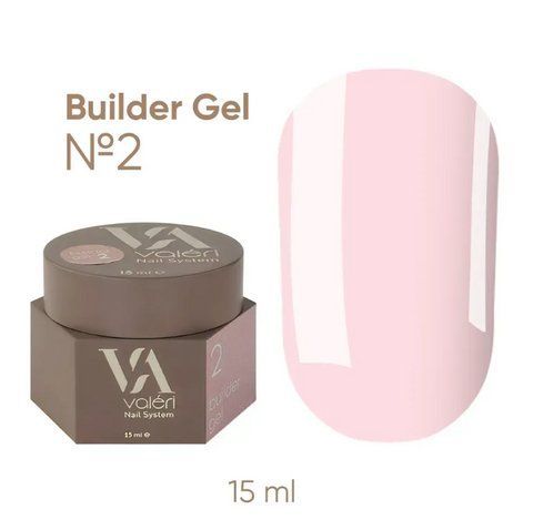Valeri NEW Builder Gel 15ml №02 NVBG-002 фото