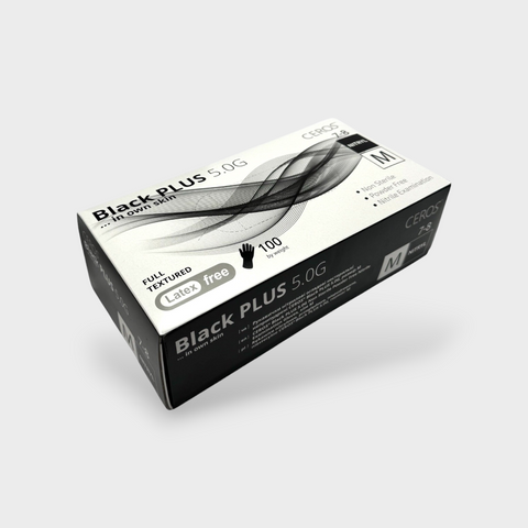 Рукавички Ceros Black PLUS 5.0г M 22017 фото