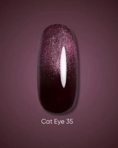 Dark Gel polish Cat Eye 35, 6ml 21995 фото