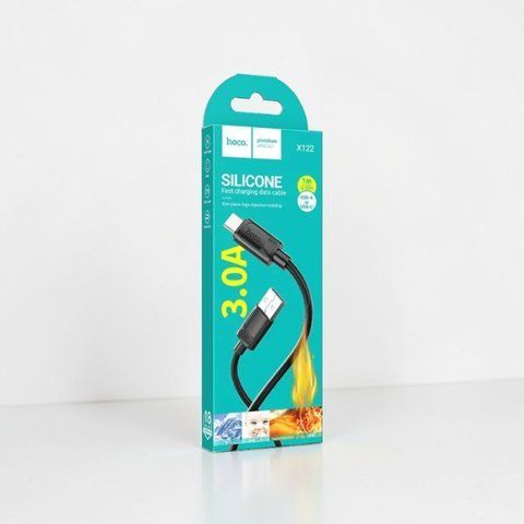 Кабель HOCO X122 Type-C Silicone Cable 3.0A/1м 22796 фото