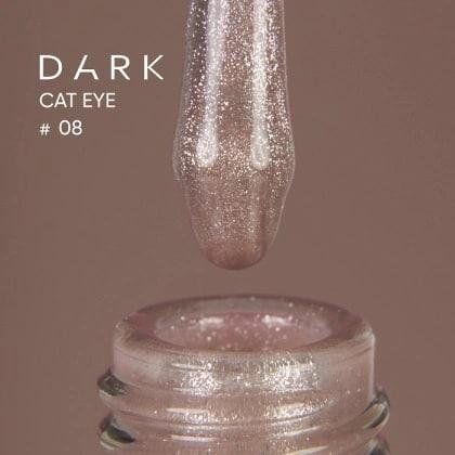 Гель лак Dark Cat Eye 08, 10ml 16683 фото